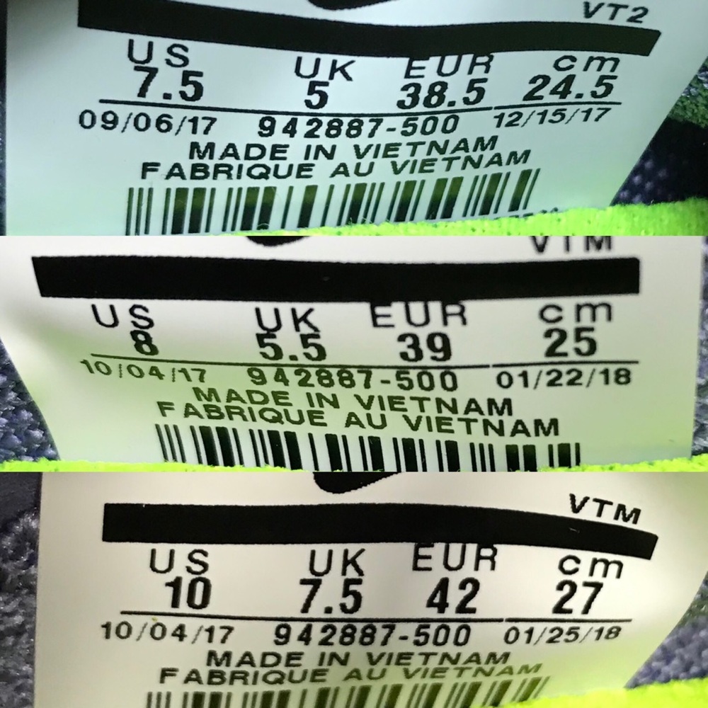 NEW Nike Free TR Flyknit Iron Purple - Picture 7 of 7